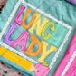 NEON VARSITY LUNCH LADY - DTF TRANSFER