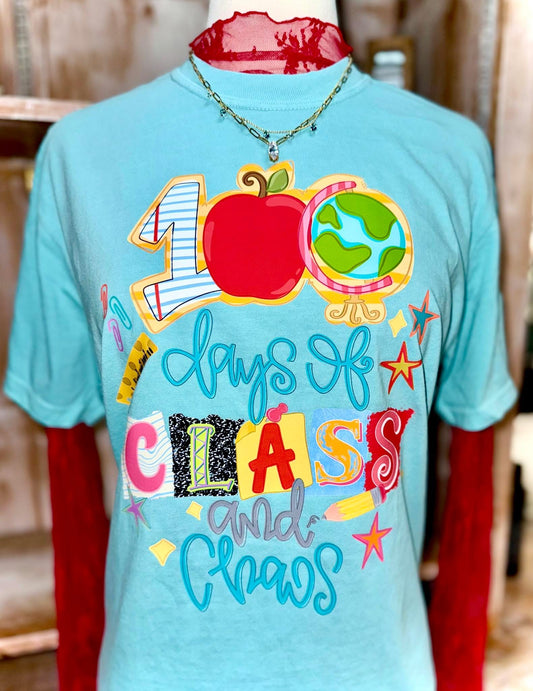 100 DAYS OF CLASS AND CHAOS  - DTF TRANSFER