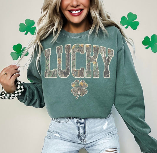 CAMO LUCKY - DTF TRANSFER