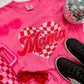 CHECKERED HEART MAMA - DTF TRANSFER