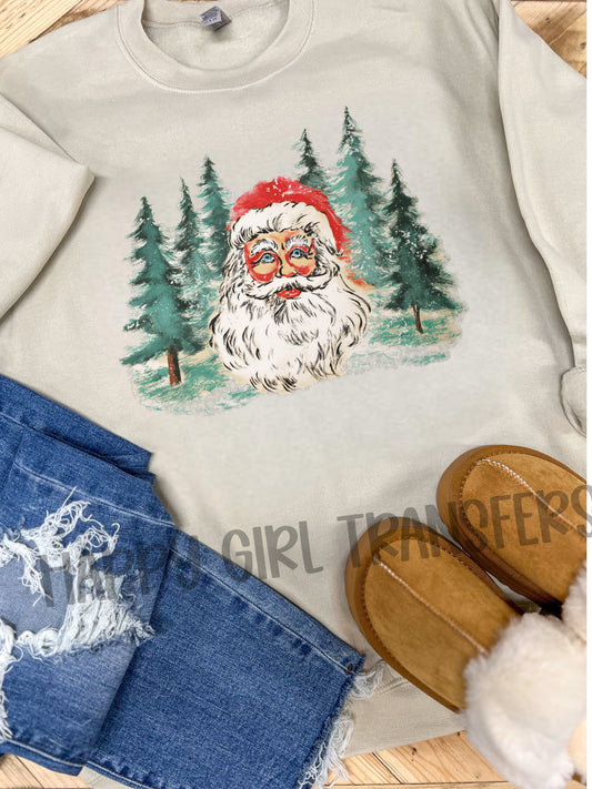 VINTAGE SANTA - DTF TRANSFER