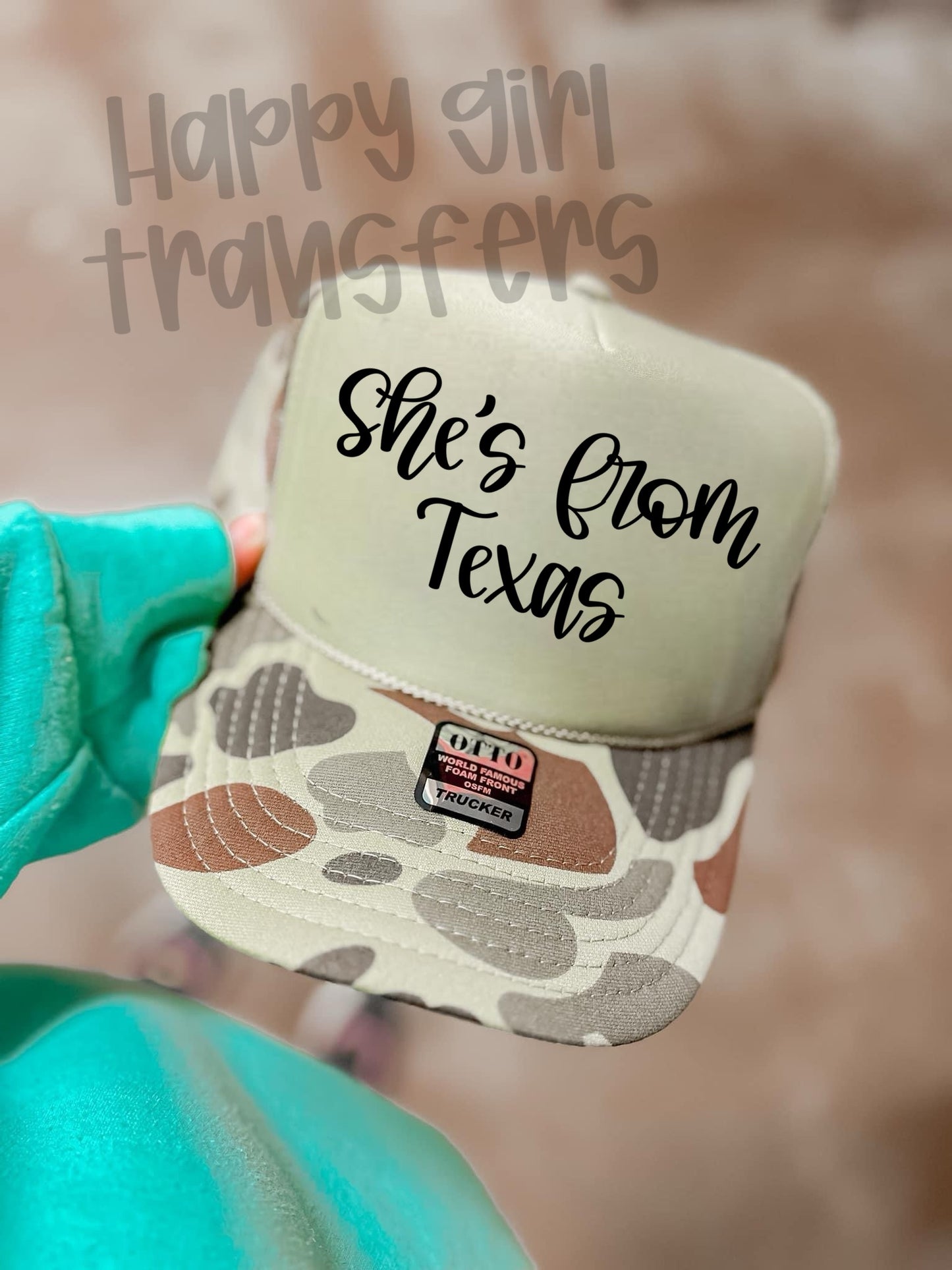 SHE’S FROM TEXAS - DTF TRANSFER