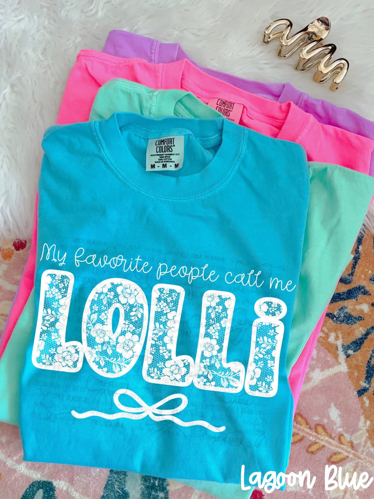 MY FAVORITE PEOPLE CALL ME LOLLI - DTF TRANSFER
