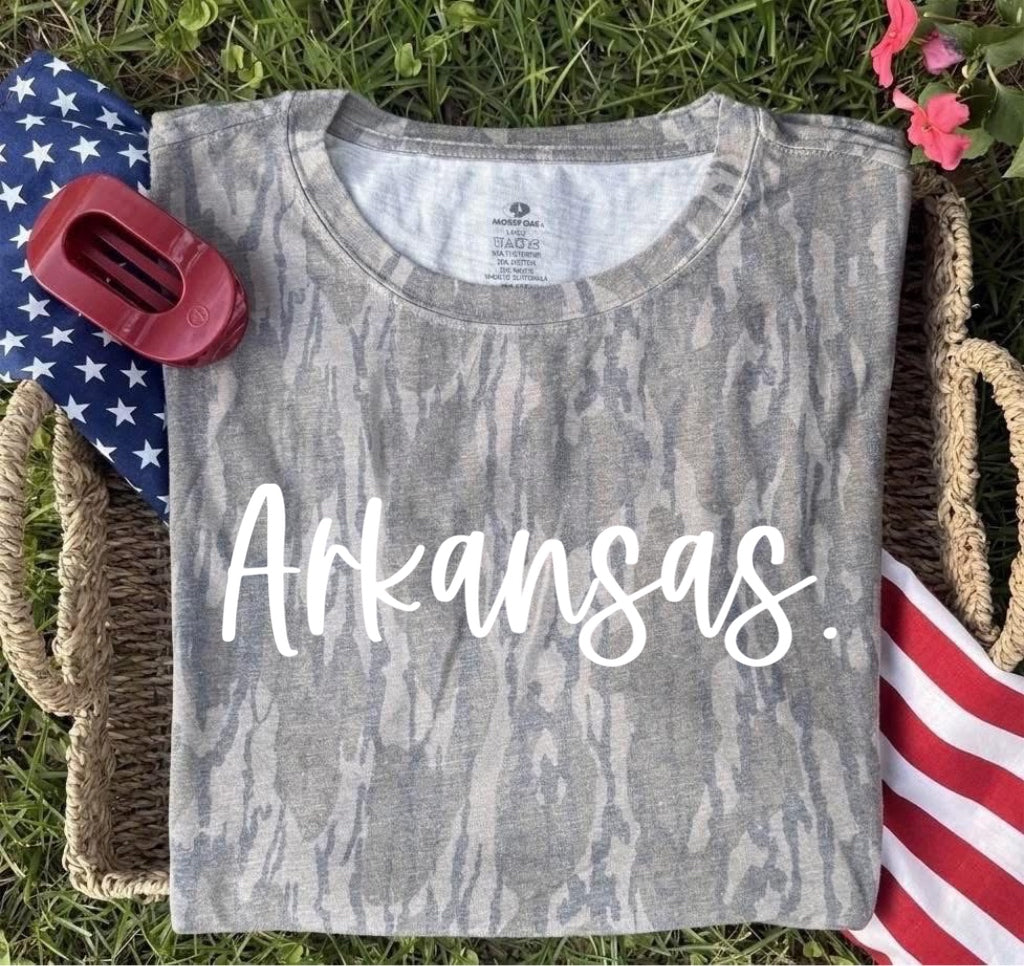CURSIVE ARKANSAS - DTF TRANSFER