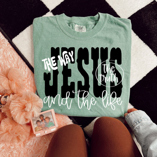 JESUS THE WAY THE TRUTH & THE LIFE - DTF TRANSFER