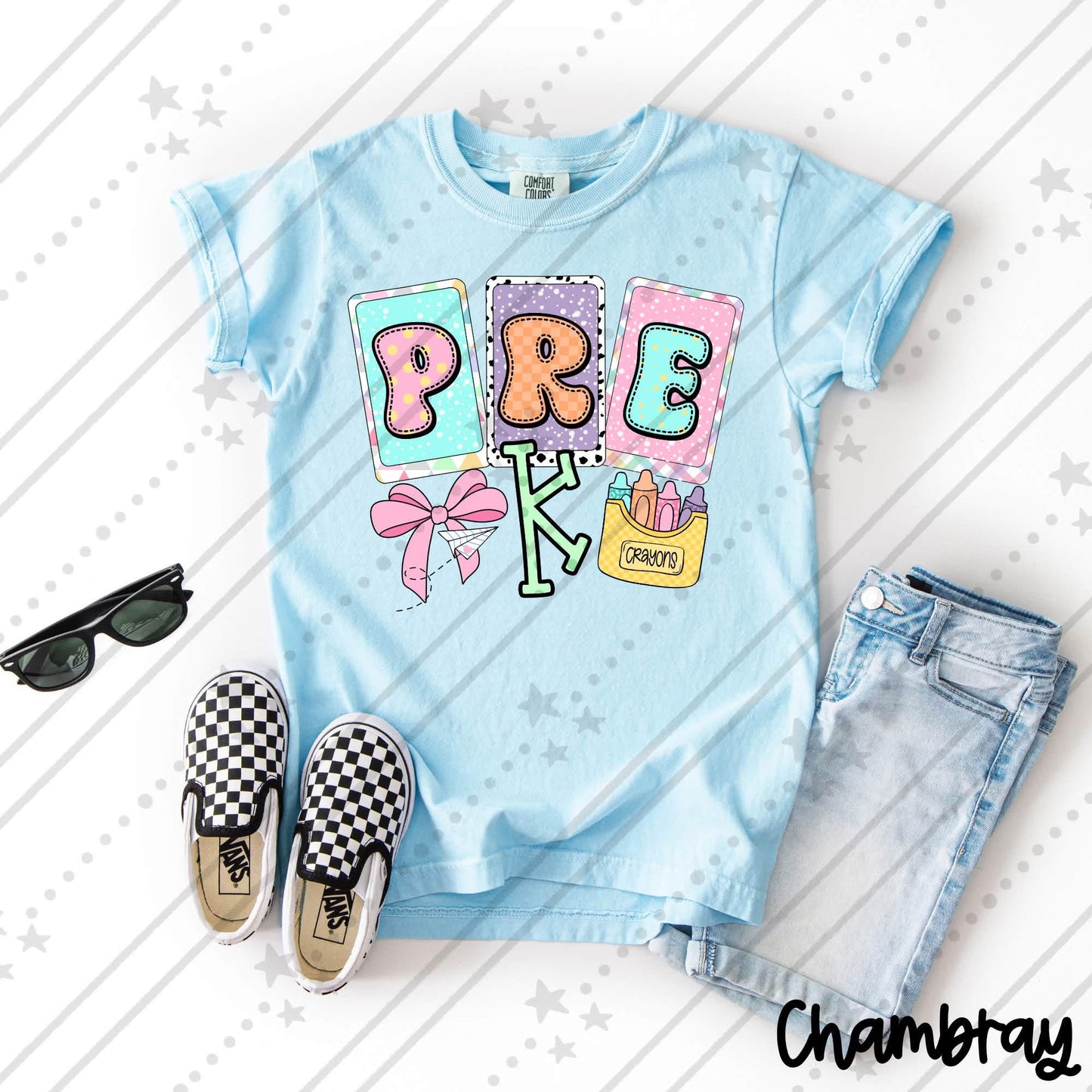 PASTEL PRE-K - DTF TRANSFER