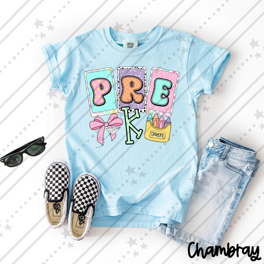 PASTEL PRE-K - DTF TRANSFER