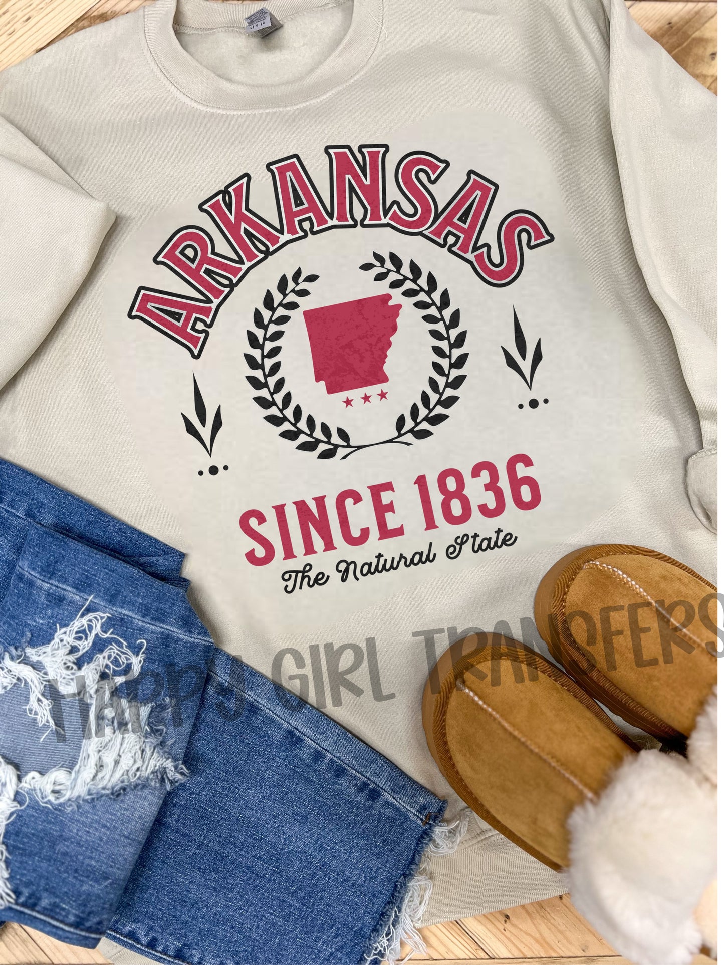 VINTAGE ARKANSAS - DTF TRANSFER