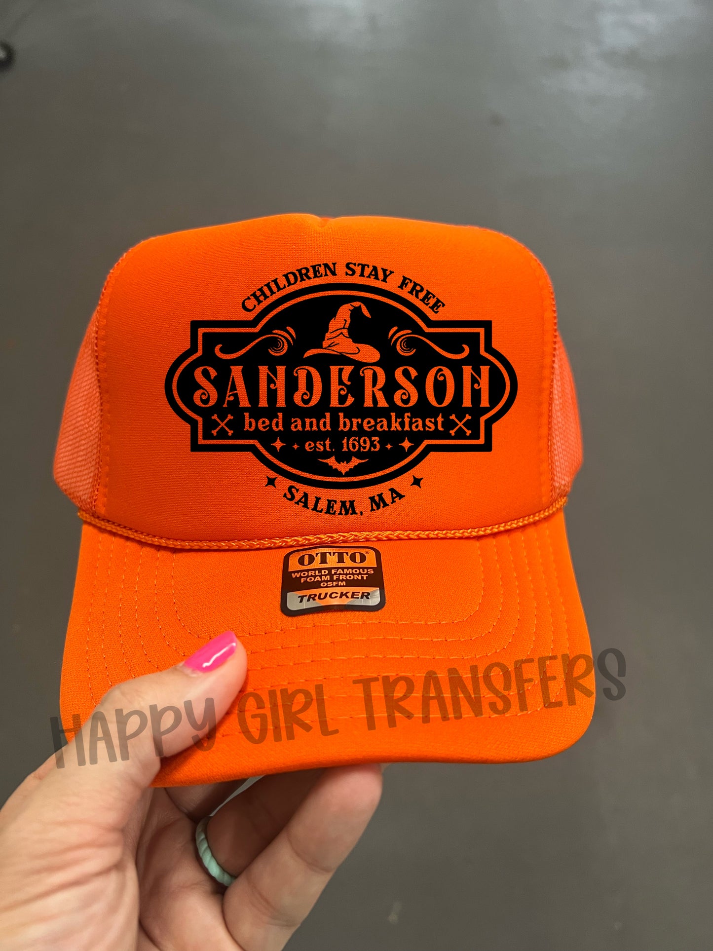 SANDERSON BED & BREAKFAST - DTF TRANSFER