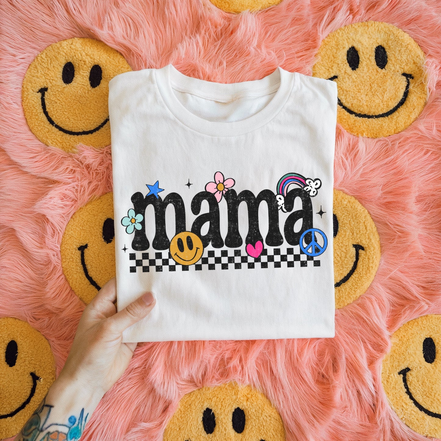 SMILEY MAMA - DTF TRANSFER