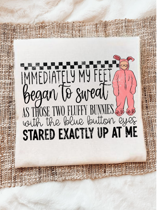 A CHRISTMAS STORY BUNNY - DTF TRANSFER