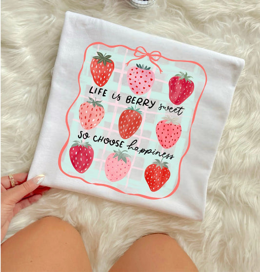 LIFE IS BERRY SWEET - DTF TRANSFER