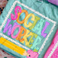NEON VARSITY SOCIAL WORKER - DTF TRANSFER