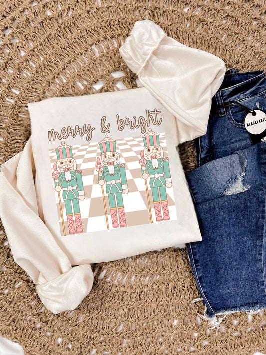 MERRY & BRIGHT NUTCRACKERS - DTF TRANSFER