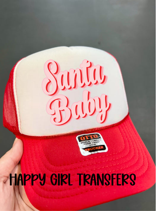 SANTA BABY - DTF TRANSFER