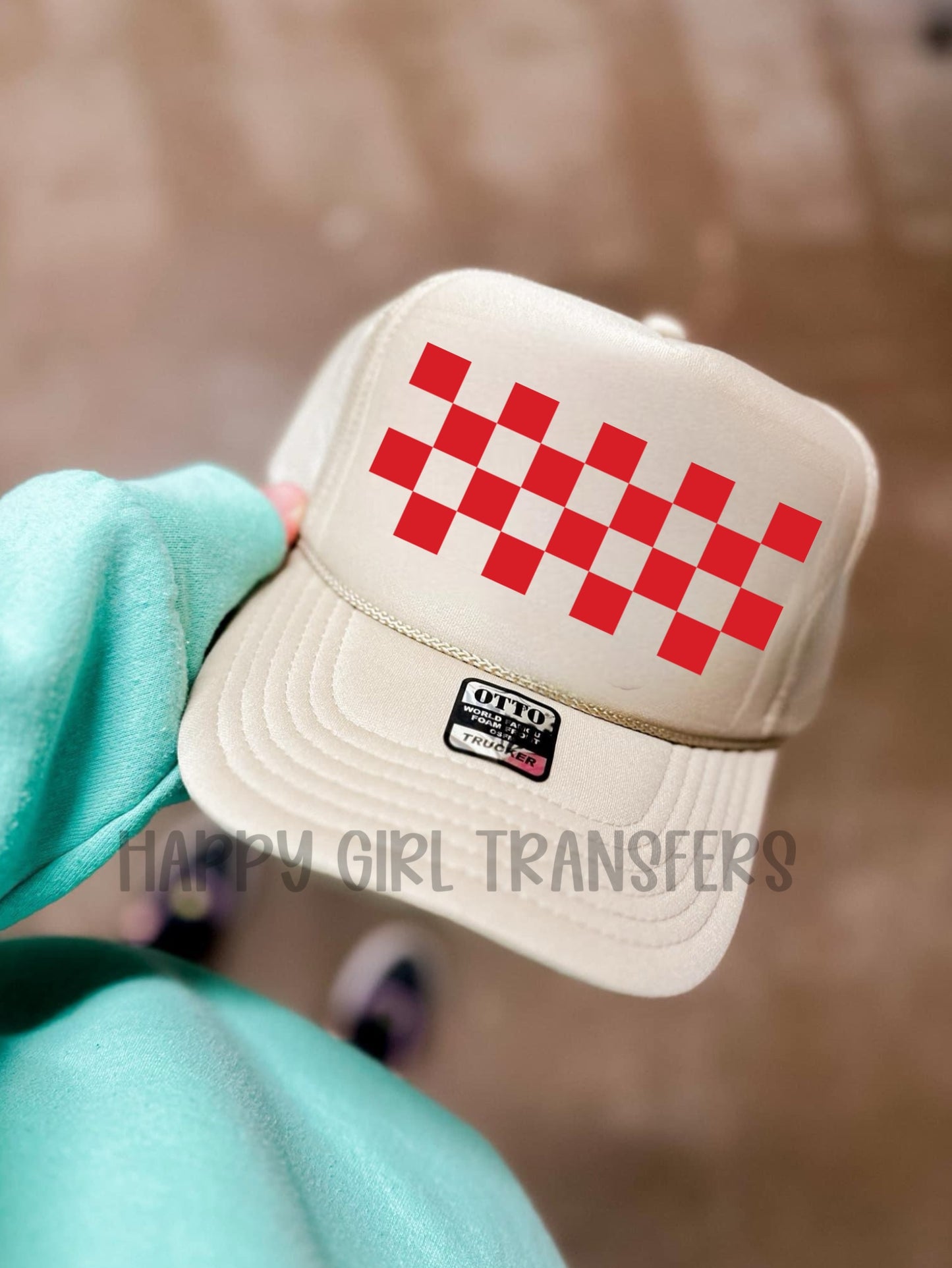 CHECKERED - DTF TRANSFER
