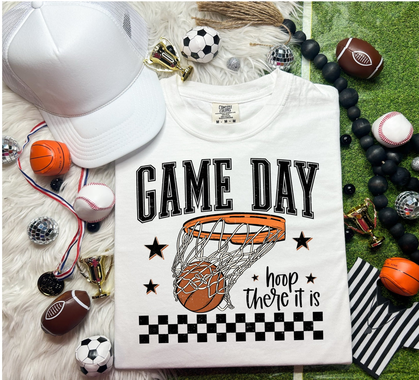 GAME DAY. HOOP THERE IT IS - DTF TRANSFER