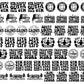 30x24 GYM PRE-MADE TRUCKER HAT GANG SHEET