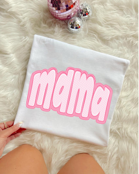 TWO TONED PINK MAMA - DTF TRANSFER