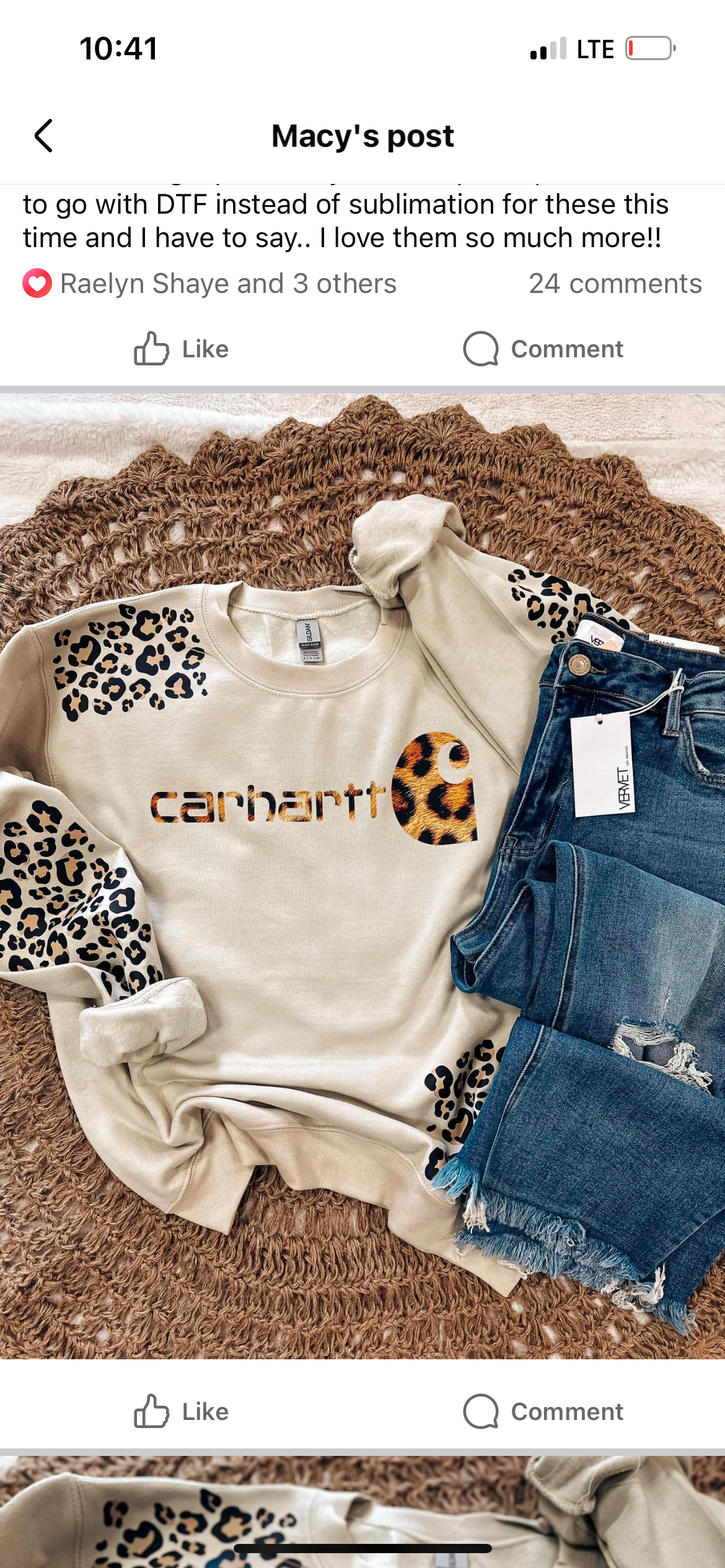 LEOPARD CH - DTF TRANSFER