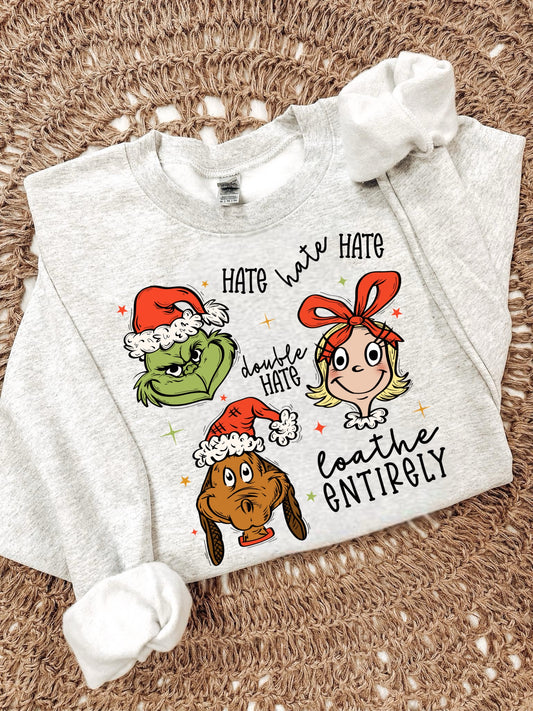 GRINCH LOATHE ENTIRELY - DTF TRANSFER