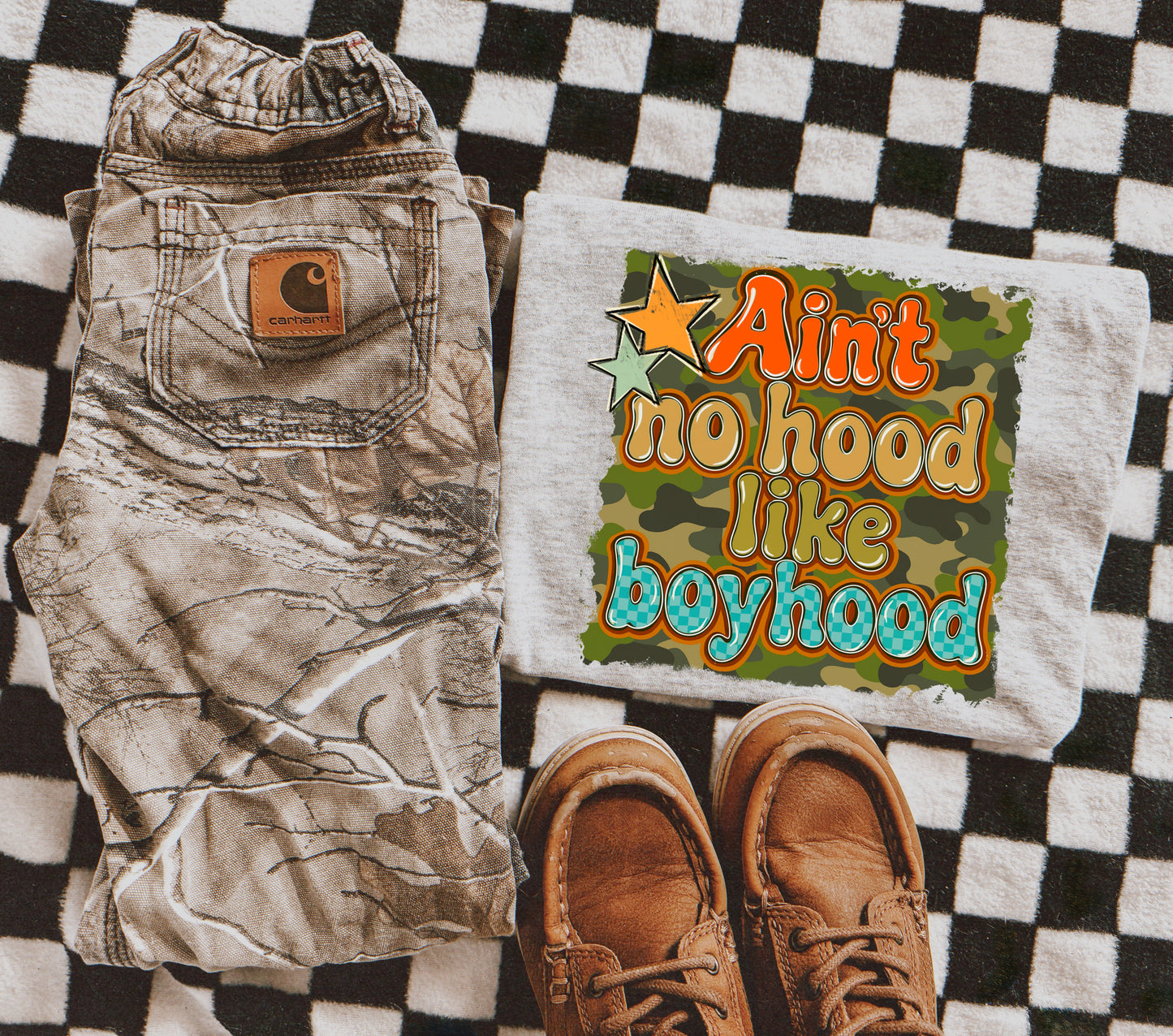 AIN’T NO HOOD LIKE BOYHOOD - DTF TRANSFER