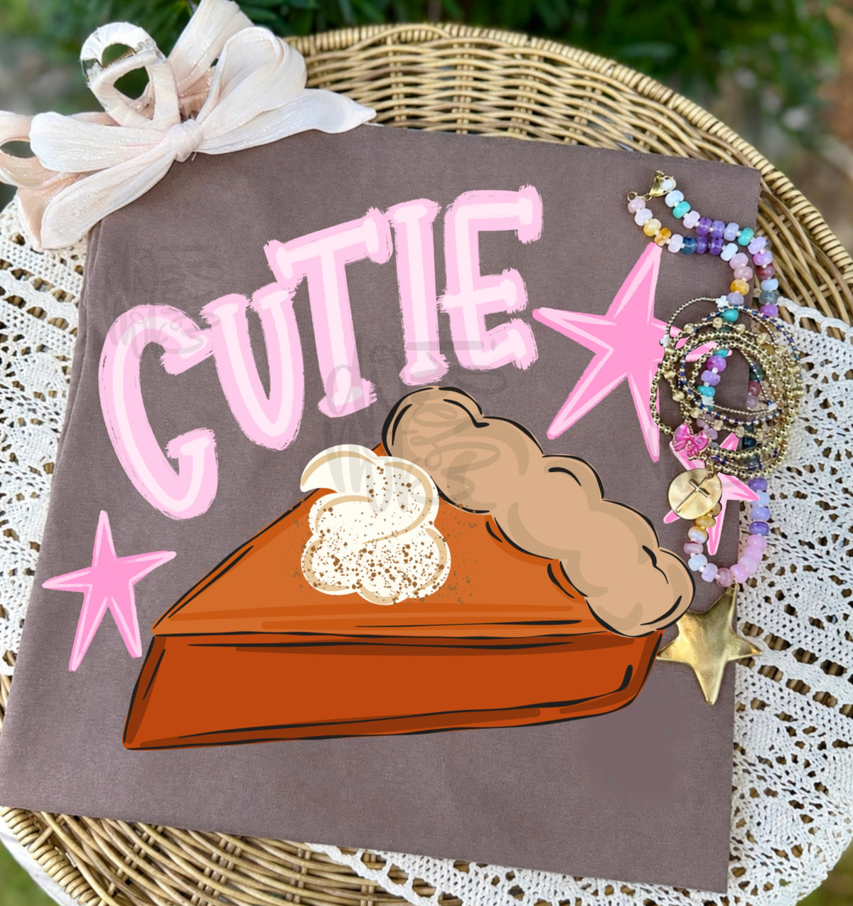 PINK CUTIE PIE - DTF TRANSFER