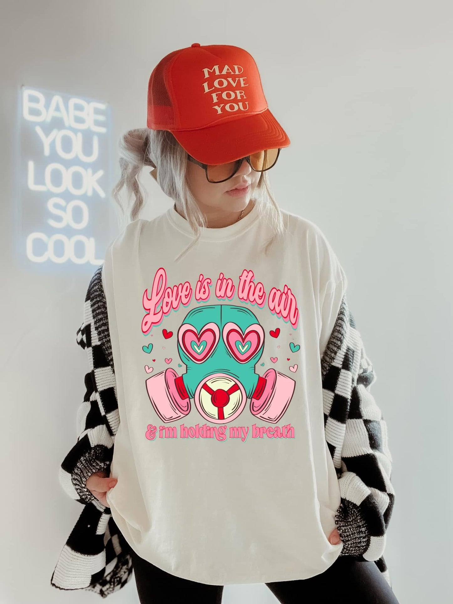 LOVE IS THE AIR & I’M HOLDING MY BREATH - DTF TRANSFER