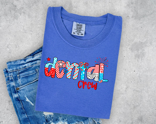 PATRIOTIC DENTAL CREW - DTF TRANSFER