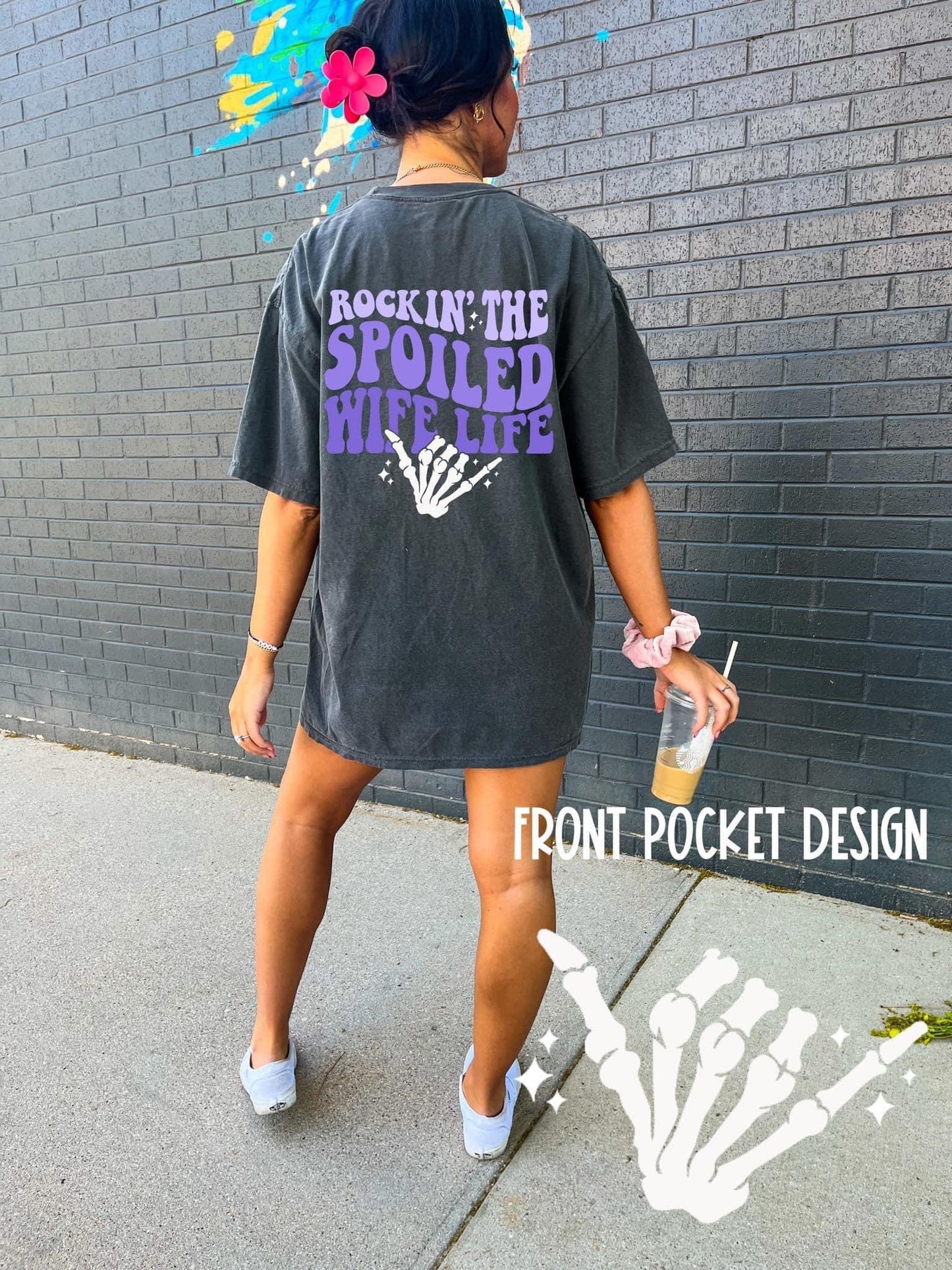 ROCKIN’ THE SPOILED WIFE LIFE - DTF TRANSFER