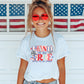 RETRO LAND OF THE FREE - DTF TRANSFER