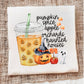 PUMPKIN SPICE - DTF TRANSFER