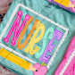 NEON VARSITY NURSE - DTF TRANSFER