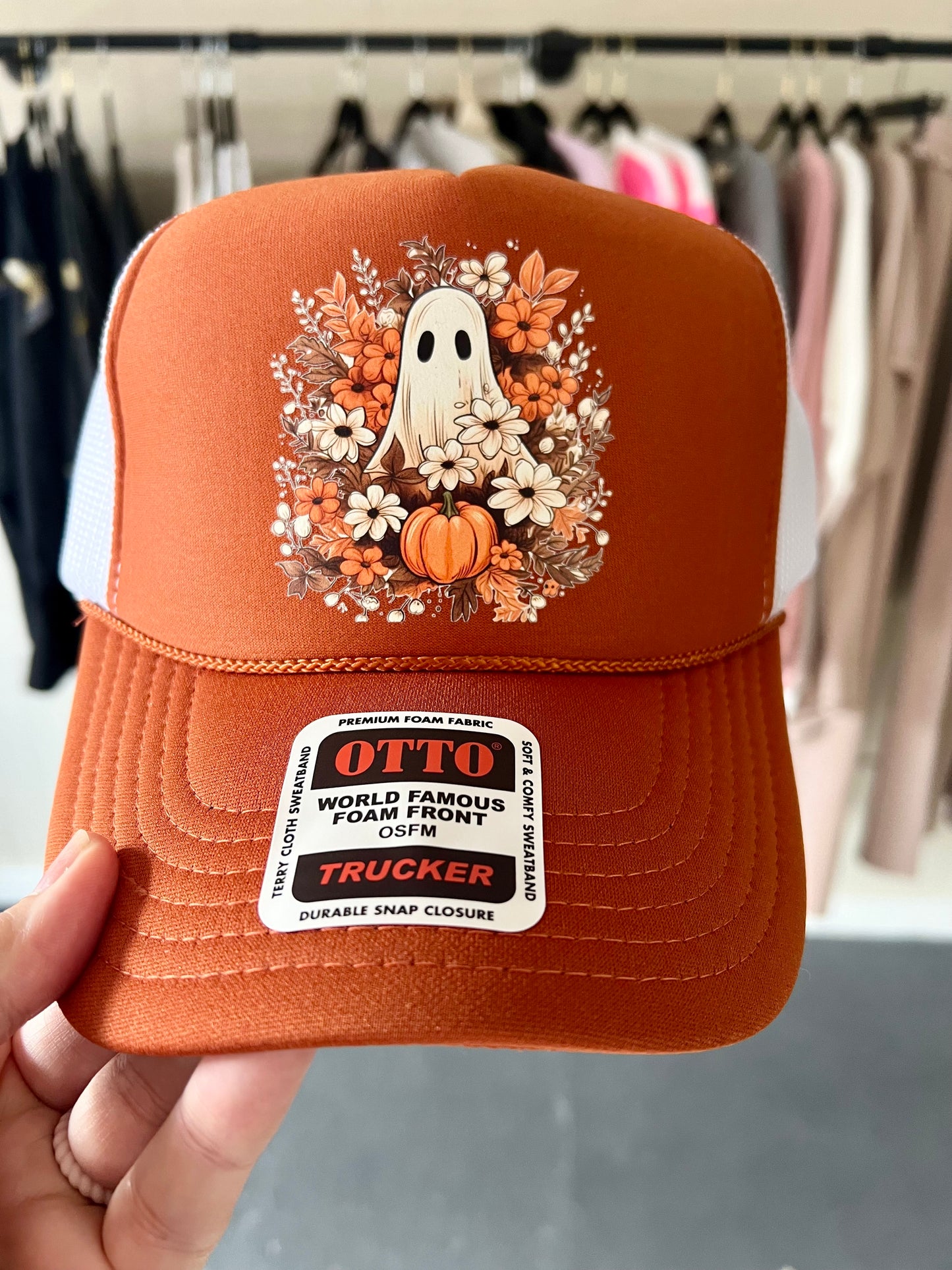 FLORAL GHOST - DTF TRANSFER