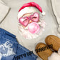 SANTA BLOWING A BUBBLE - DTF TRANSFER