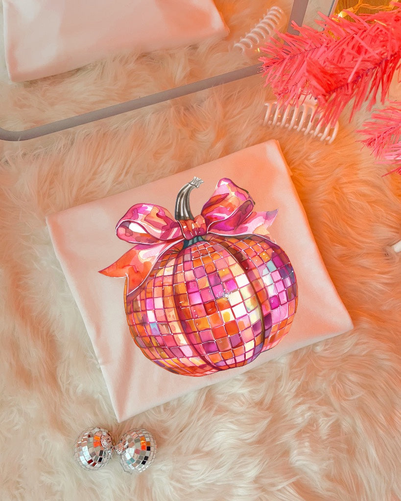 DISCO PUMPKIN COQUETTE - DTF TRANSFER