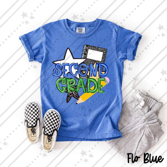 STARS BOY 2ND GRADE - DTF TRANSFER
