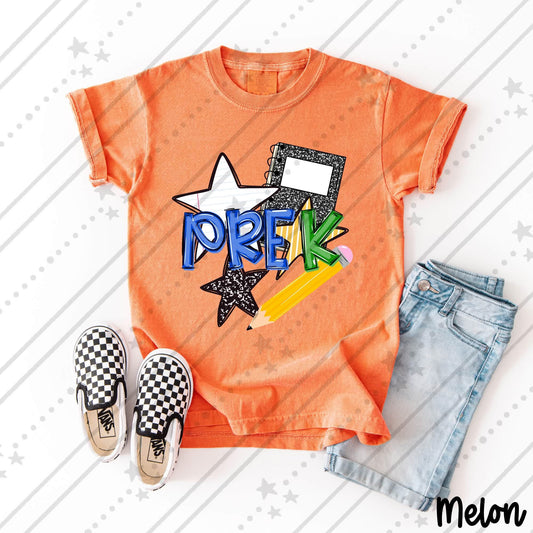STARS BOY PRE-K - DTF TRANSFER