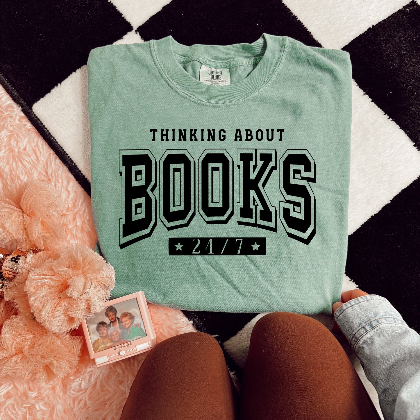 THINKING ABOUT BOOKS - DTF TRANSFER