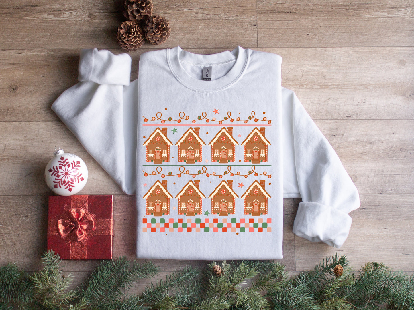 GINGERBREAD COLLAGE - DTF TRANSFER