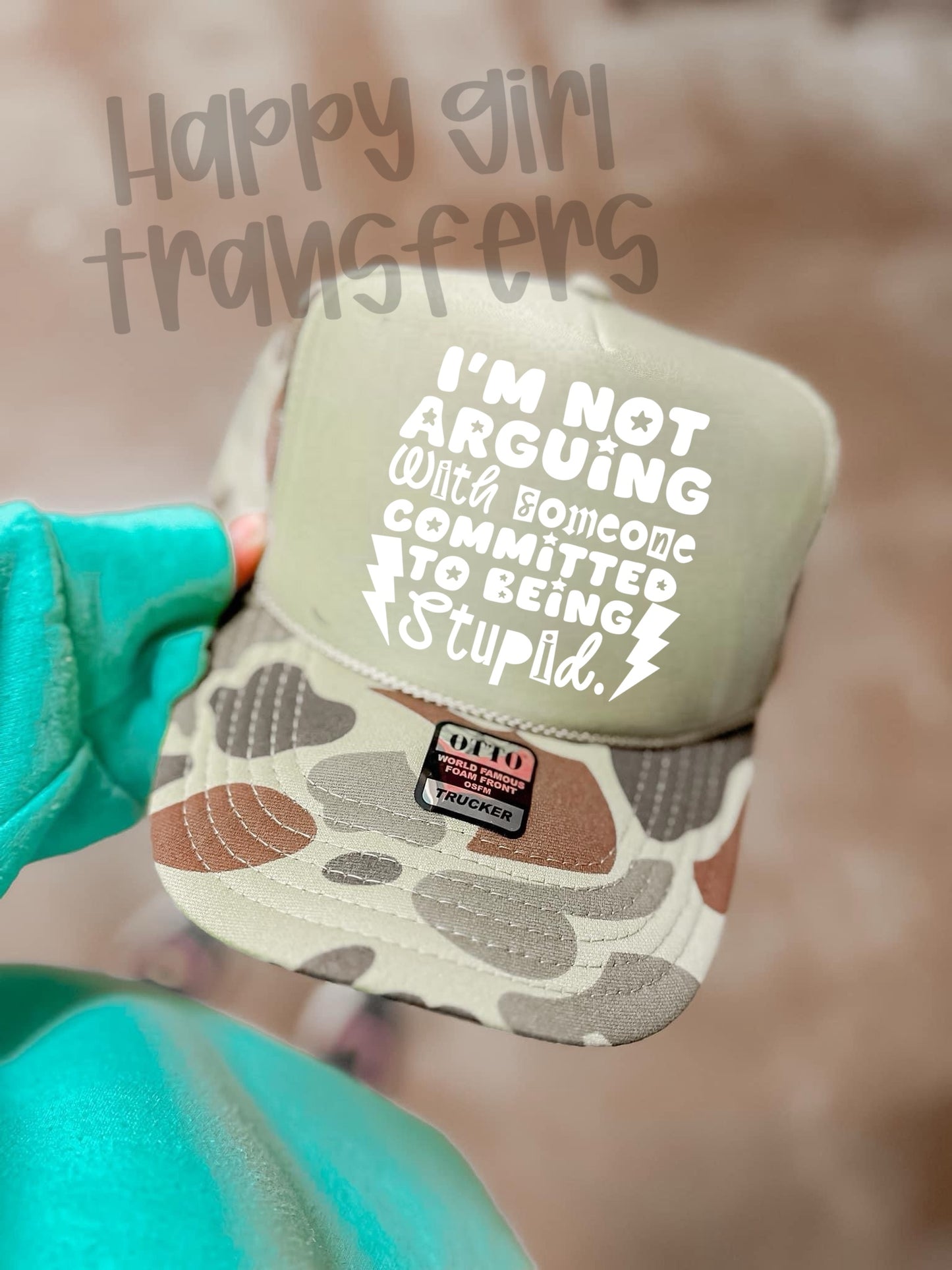 I’M NOT ARGUING - DTF TRANSFER