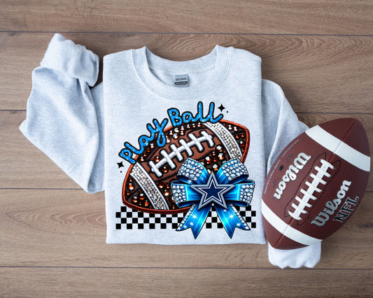 FAUX SPARKLES COWBOYS - DTF TRANSFER