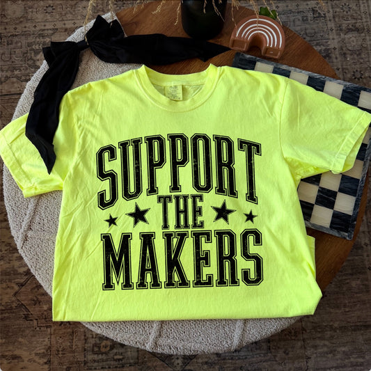 SUPPORT THE MAKERS - DTF TRANSFER