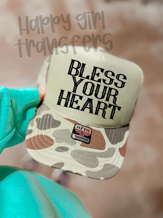 BLESS YOUR HEART - DTF TRANSFER