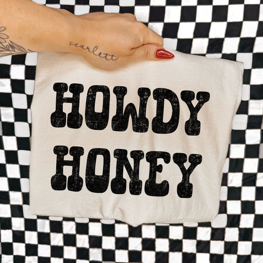 HOWDY HONEY - DTF TRANSFER