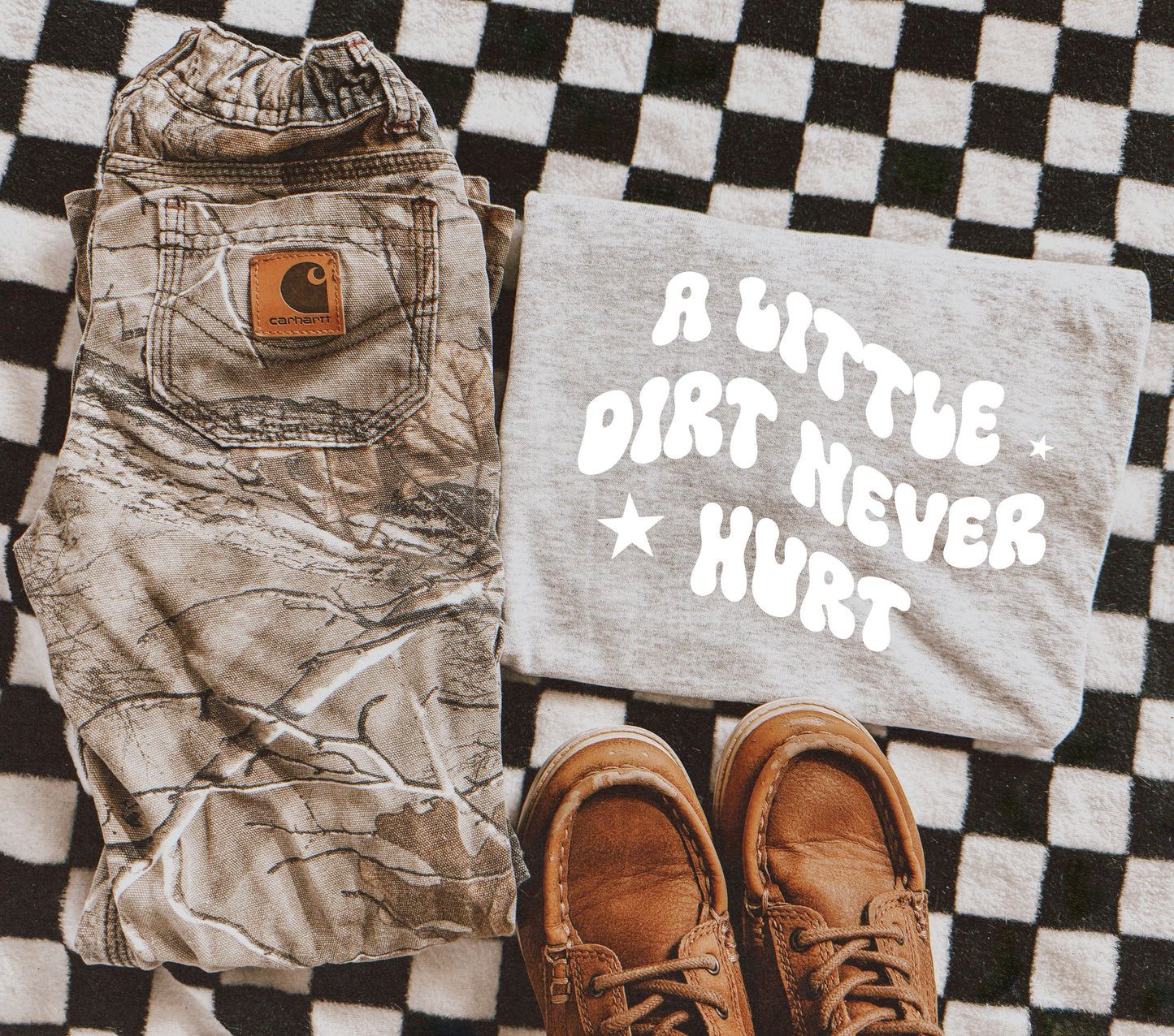 A LITTLE DIRT WON’T HURT - DTF TRANSFER