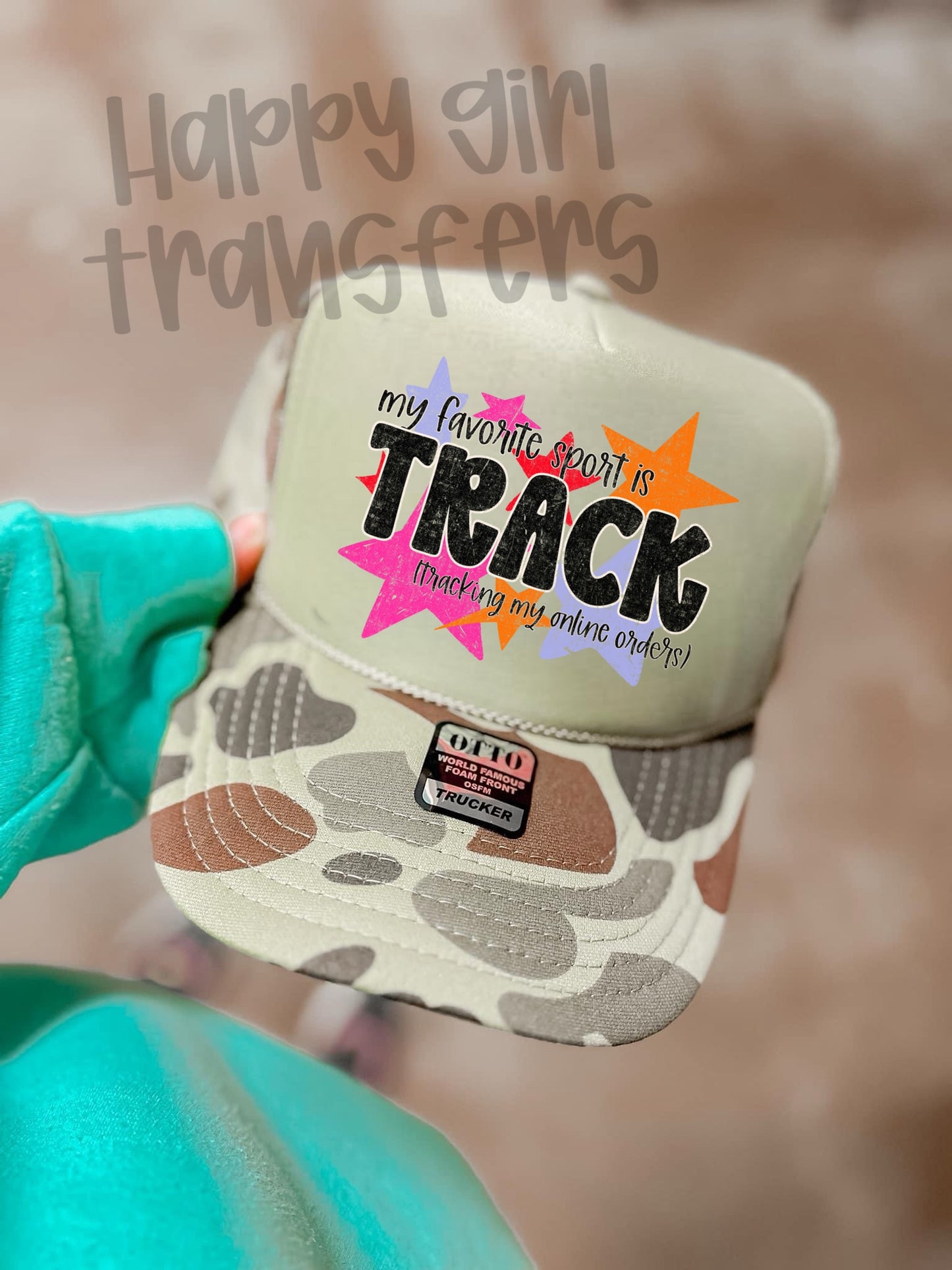 TRACK FAVORITE SPORT/ ONLINE SPENDING - DTF TRANSFER