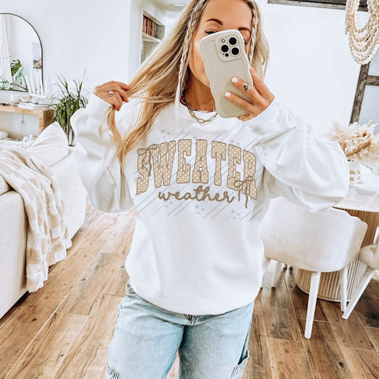 SWEATER WEATHER - DTF TRANSFER