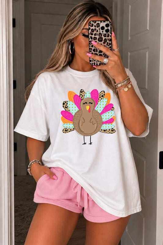 PINK TURKEY - DTF TRANSFER