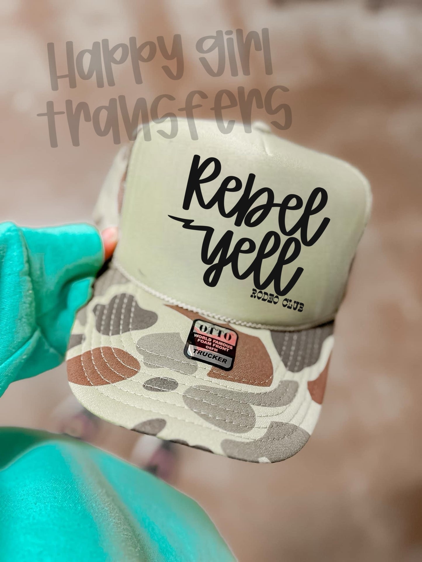 REBEL YELL - DTF TRANSFER